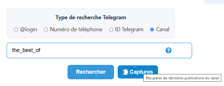 [Telegram] Sauvegarder les publications d'un canal publique